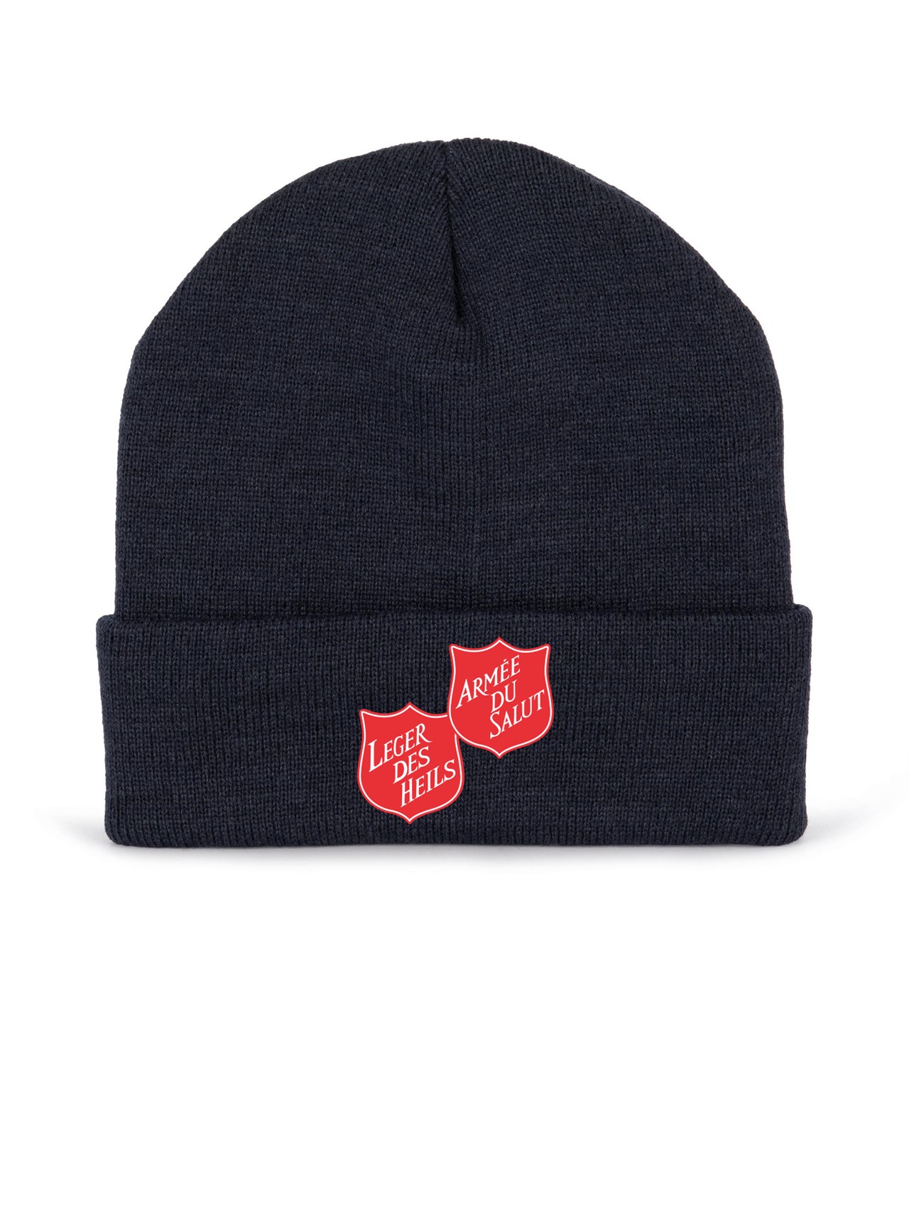 Bonnet marine doublé avec logo